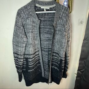 Victoria’s Secret Alpaca Wool Blend Zipper Cardigan Sweater